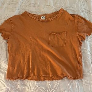 Raw Hem short sleeve